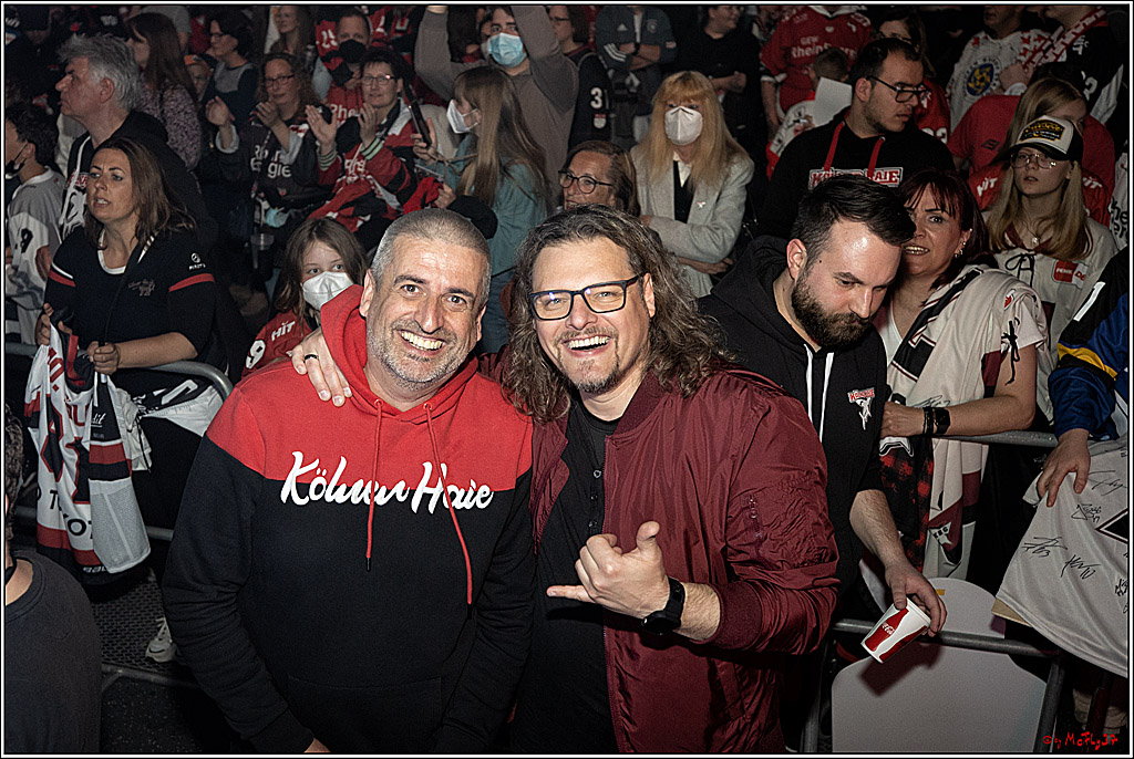 Koelner Haie Abschiedsfeier; Koeln, 22.04.2022